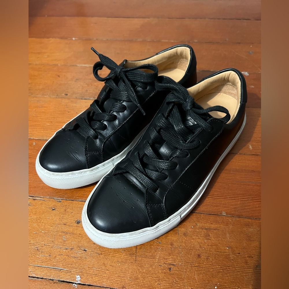 Greats Royale Black Leather Sneakers - size 6